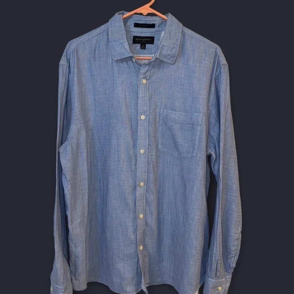 Banana Republic Blue Dress Shirt